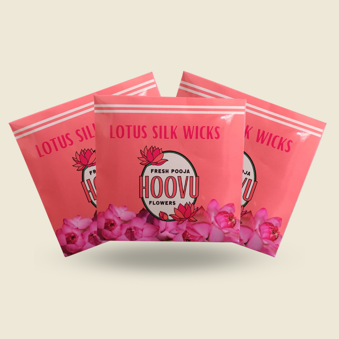 Lotus Silk Wicks Rosebazaar India