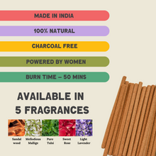 Load image into Gallery viewer, Sweet Rose Dhoop Sticks