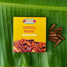 Load image into Gallery viewer, Sandalwood Dhoop Cones