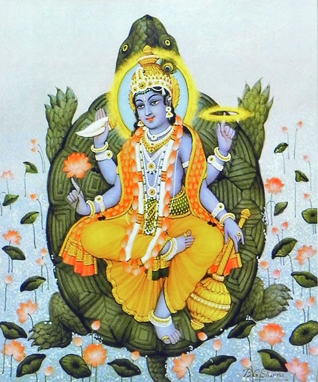 The Second Avatar Of Lord Vishnu Kurma Avatar Rosebazaar India