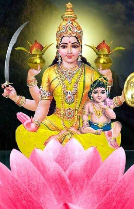 Santana Lakshmi, Goddess of Progeny | Ashtalakshmi pooja