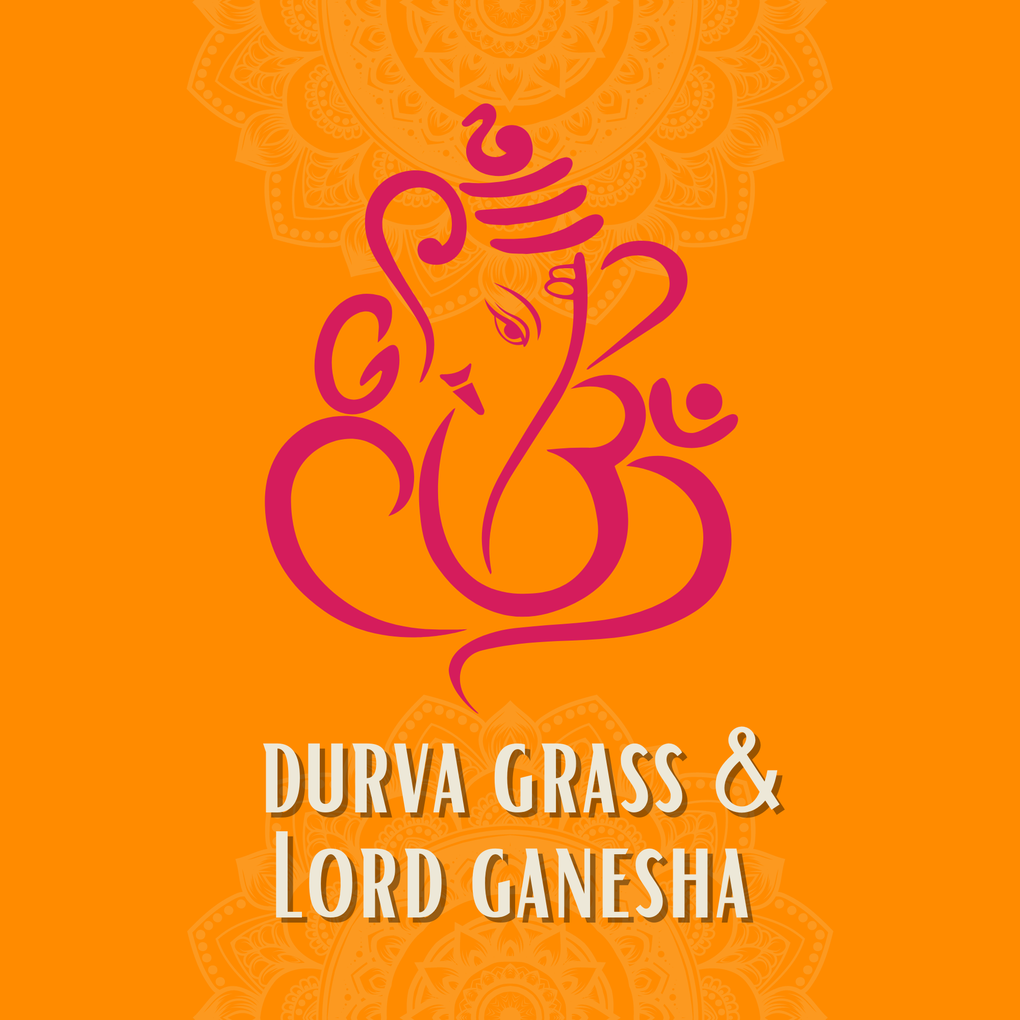 Lord Ganesha Sign stock illustration. Illustration of pray - 10750416
