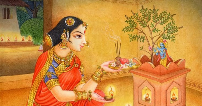 Tulasi Kalyanam: A Sacred Union of Divine Love and Devotion