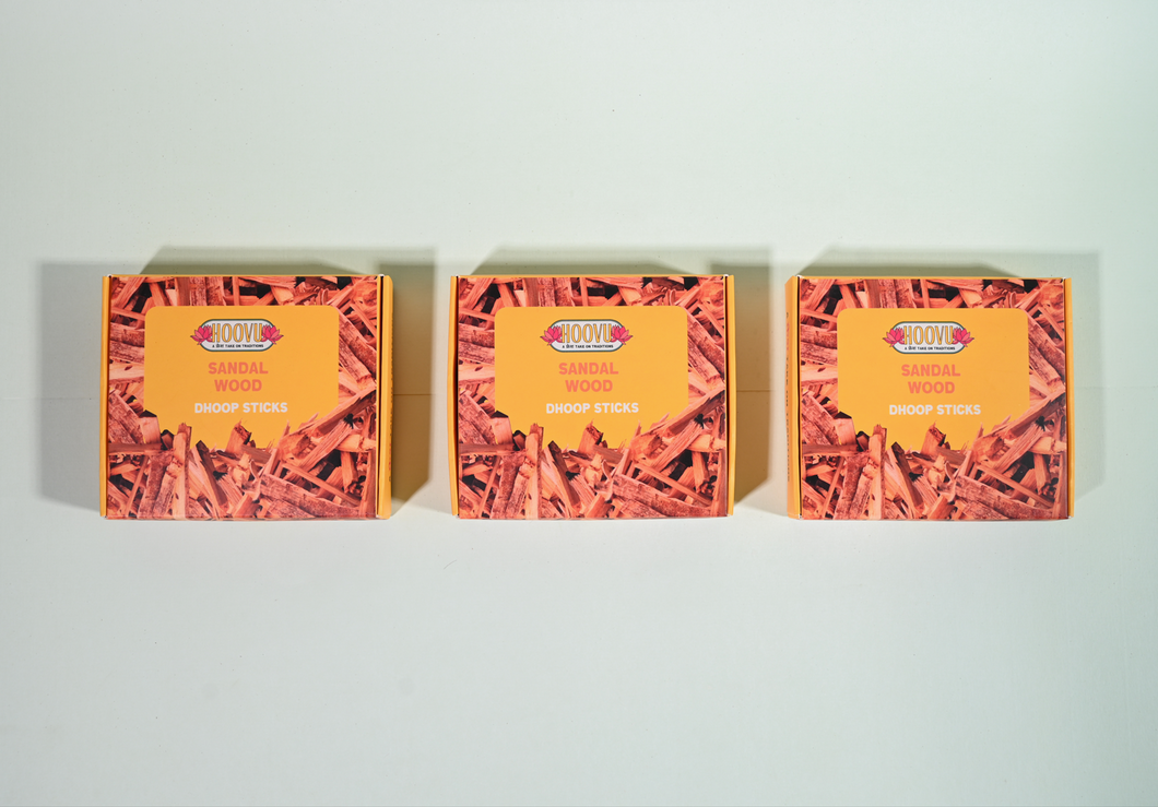Sandalwood Dhoop Sticks pack of 3