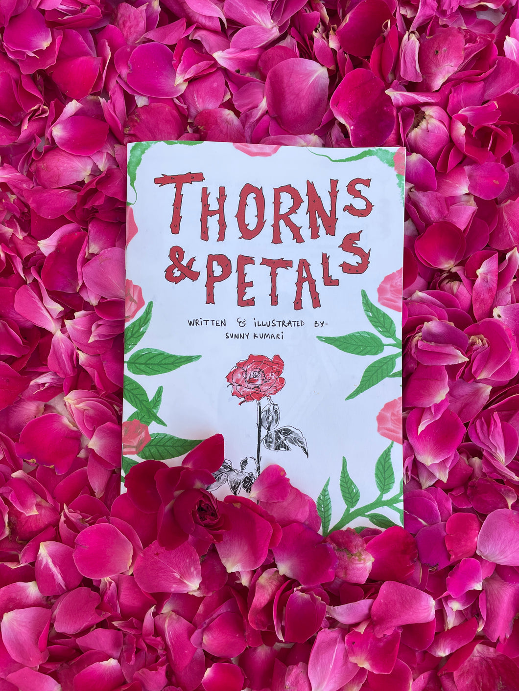 Thorns & Petals - An Illustrated Zine by Sunny Kumari